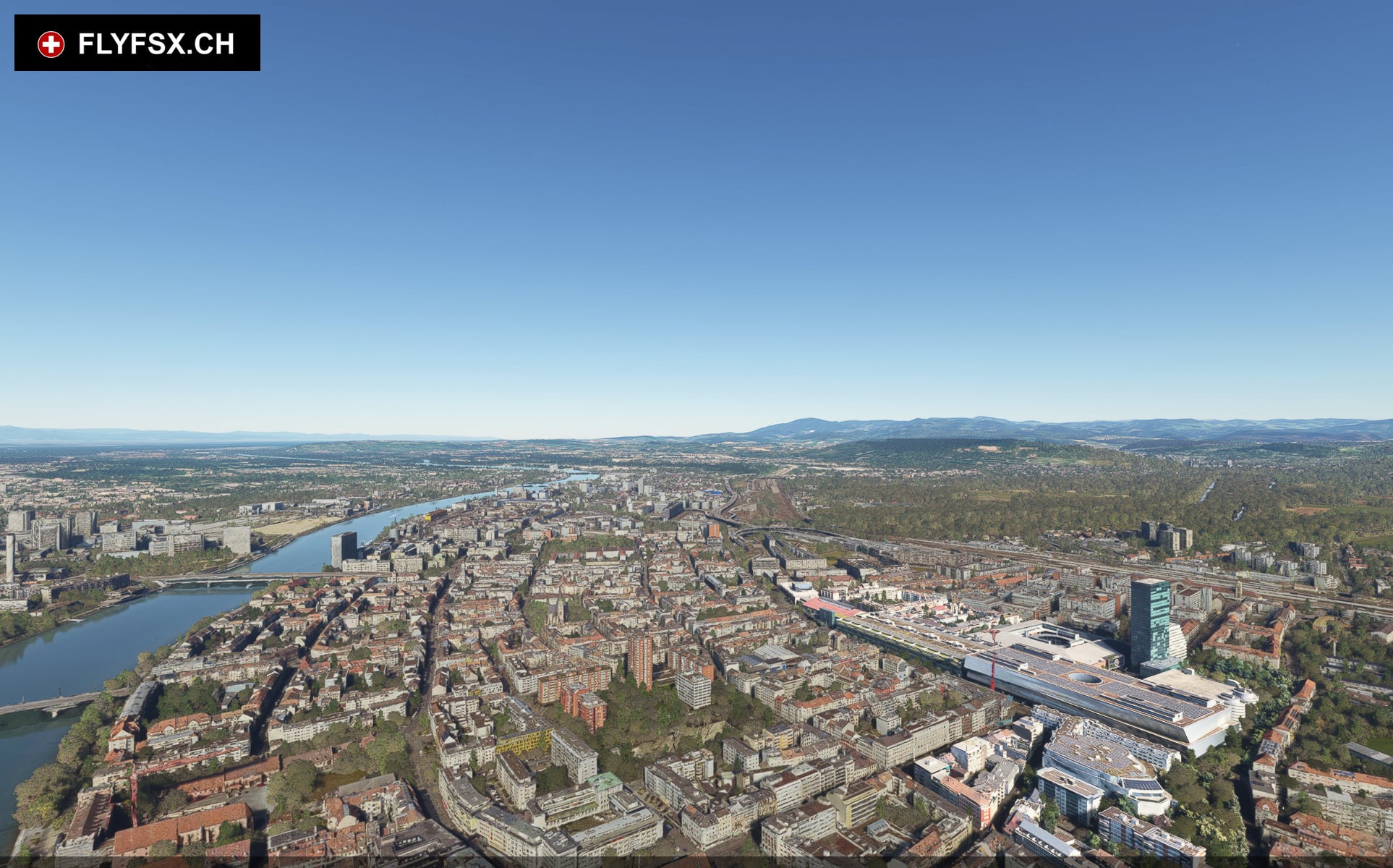FLYFSX - Flugsimulator - Flight Simulator -  Rüchligweg 55 - 4125 Riehen - Basel - Baden - Aarau - Zürich - Schweiz - Lörrach - Freiburg - Deutschland. 
