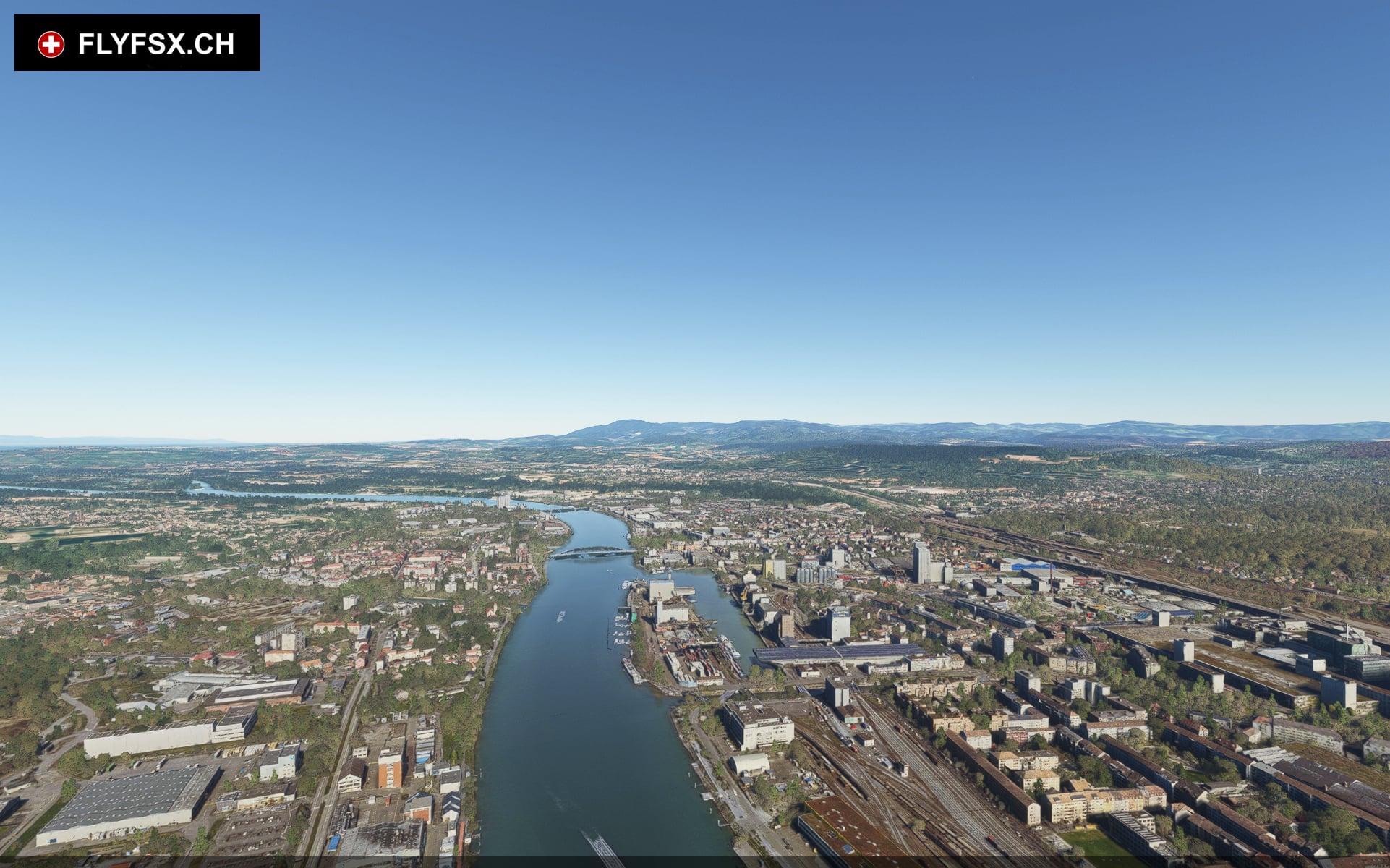 FLYFSX - Flugsimulator - Flight Simulator -  Rüchligweg 55 - 4125 Riehen - Basel - Baden - Aarau - Zürich - Schweiz - Lörrach - Freiburg - Deutschland. 